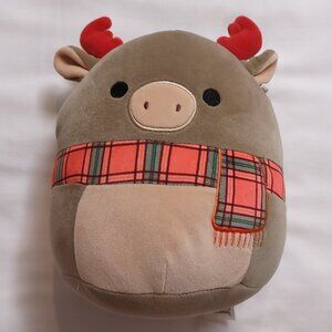 EUC Patterson the Moose Squishmallow Fall Plush